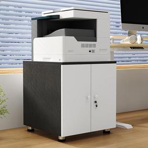 落地复印机柜子底座a3打印机放置柜木质办公室矮柜储物柜小文厂家