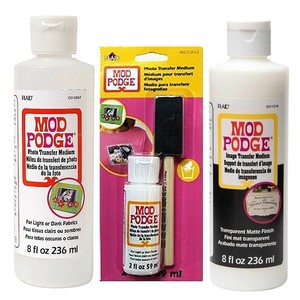 plaid Mod Podge 摩宝胶照片转印强力专用胶可用于布料等各种表面