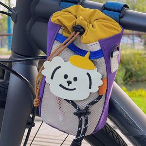 自行车前把包公路车前置挂包儿童山地车储物袋水杯包前梁包车头包