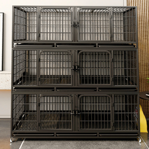 猫笼子繁殖笼三层家用猫咪繁育笼室内大型鸽笼子兔子养殖笼狗笼子