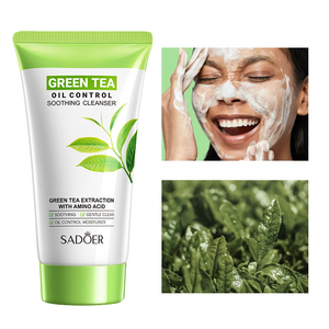 Green Tea Facial Cleanser black skin Oil-Control绿茶洗面奶乳