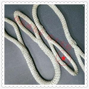 尼龙吊绳 两头扣起重吊带拖车环形吊装绳白色圆形吊带绳子1/2/3吨