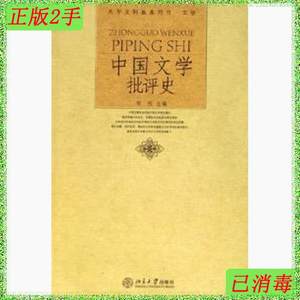 二手正版中国文学批评史 邹然 北京大学出版社 9787301102282