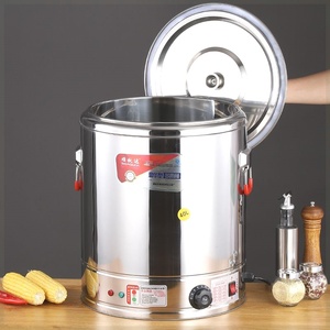 电热烧水桶商用恒温开水桶大容量双层保温不锈钢月子桶凉茶煲汤桶