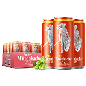 瓦伦丁烈性啤酒500ml*24听罐装整箱德国原装进口啤酒