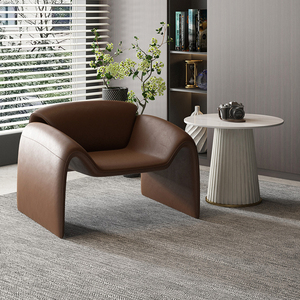 意式极简设计师椅子创意螃蟹椅单人沙发网红家用客厅办公椅休闲椅