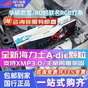 [威刚联名]吹雪台式机内存DDR5/DDR4/64G/32G/8000/6400/6000灯条