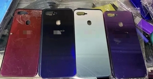 适用OPPOA7X原装后盖手机后壳外壳A7X前框中框蓝色紫色白色电池盖