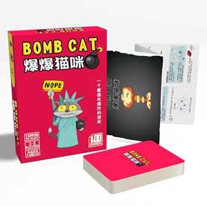 爆炸弹咪小猫炸裂桌游卡牌中文版多人扩展成人休闲聚会桌面游戏