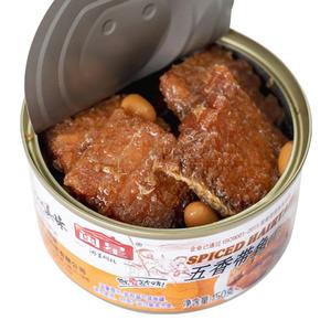 带鱼150g*6罐黄豆香辣味品牌熟食营养特产鱼排小鱼仔零食下酒