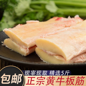 正宗黄牛板筋现宰现取大板筋牛杂生鲜牛肉牛筋烧烤串串香火锅食材