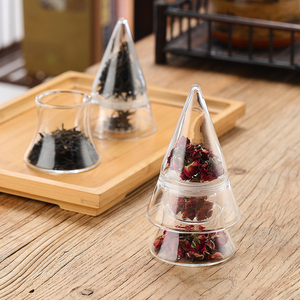 茶叶罐闻茶器展示玻璃储物罐样品房摆件创意收纳茶叶咖啡豆分类瓶