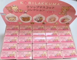 日本San-X轻松熊20周年草莓系列 懒妹夹子盲盒