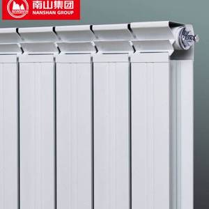 定制南山新型铜铝复合暖气片家用水暖散热片器卫生间集中供暖立式
