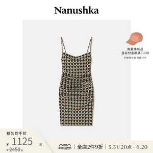 【热销款】NANUSHKA 女士 ADIE 时尚别致高级感无袖修身迷你裙