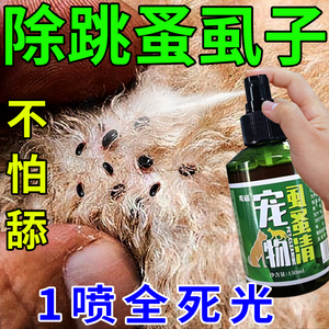 狗子体外驱虫专冶狗猫跳蚤的药狗虫子防祛蜱虫专用跳蚤一喷净喷雾