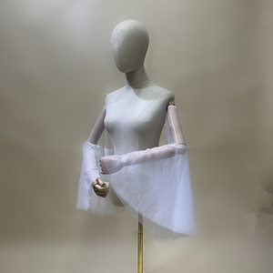 韩式时尚婚纱礼服配饰袖套遮胳膊手臂服装配件可拆卸喇叭袖假袖子