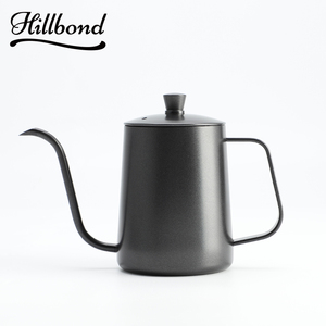 hillbond手冲壶煮咖啡家用挂耳长嘴烧水壶不锈钢细嘴细口咖啡器具
