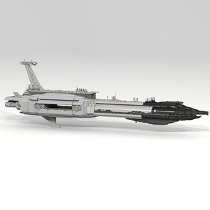 星战前夜EVE游戏周边太空飞船模型摆件小颗粒拼装积木MOC益智玩具