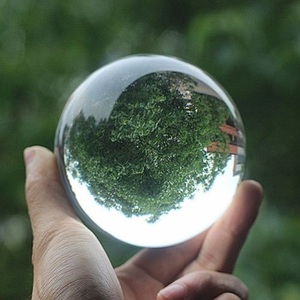 玻璃球大号透明水晶球玻璃球摆件摄影拍照道具魔术杂技表演创意家