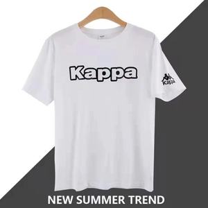 卡帕KAPPA/背靠背纯棉夏季新款男女运动短袖T恤宽松休闲上衣半袖