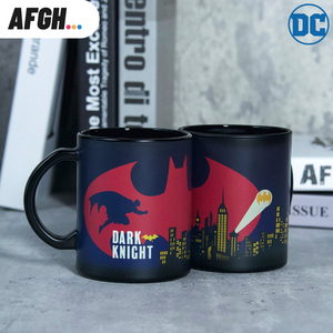 华纳正版DC周边黑暗骑士蝙蝠侠水杯小丑变色马克杯大容量玻璃杯子