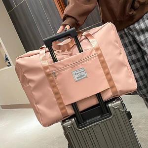 行李箱女2024新款可上飞机附加包拉杆箱上面可放大容量手提旅行袋