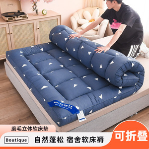 mattress羽丝绒立体床垫被学生宿舍单人软床褥子榻榻米床垫