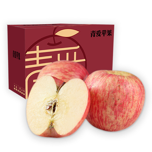 青怡洛川苹果净10斤新鲜水果脆甜家庭装时令生鲜