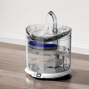 JPET猫咪自动饮水机充电不插电宠物饮水器循环流动水过滤恒温水碗