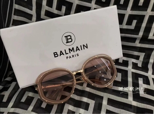 BALMAIN/巴尔曼23夏季男女款简约时尚潮流大气圆框太阳镜墨镜眼镜