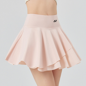 尤尼克斯 女羽毛球服短裙套装外套上衣防晒速干透气网球裙百褶裙