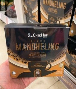 马来西亚 ChekHup Black Mandheling 泽合曼特宁黑咖啡 6小包/盒