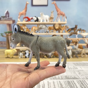 英国coll我你品牌毛驴子模型社农场动物玩具摆件正版散货小毛驴
