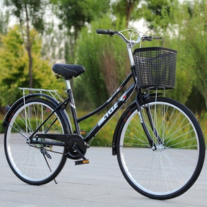 凤凰牌官方自行车成人男式女式24寸26寸复古车通勤车老人代步通用