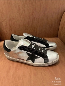 代购GGDB女鞋super star五星22黄尾休闲系带板鞋做旧小脏鞋小白鞋