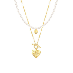 小米粒珍珠项链女夏季轻奢小众高级感叠戴锁骨链送给女朋友的礼物
