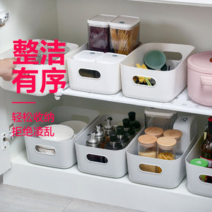 韩式收纳盒筷子高端鞋柜上摆的餐边厨房放碗和刀在衣柜里床头卧室