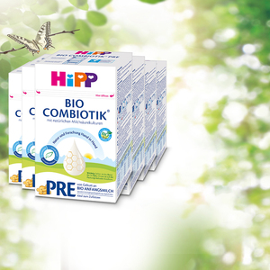 HiPP喜宝婴儿配方奶粉有机益生菌奶粉德国珍宝版Pre段 0-6月6罐装