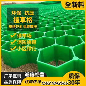 植草格园林绿化抗压停车场塑料草坪格栅消防通道小区护坡厂家直销