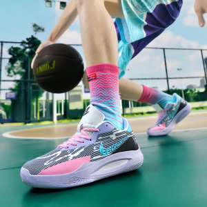 艾弗森篮球鞋低帮男款2024春夏季新款透气减震防滑耐磨运动球鞋