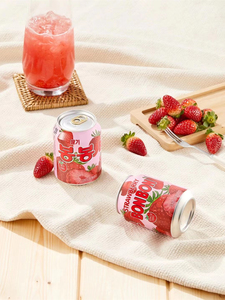 乐天草莓果肉果汁韩国原装进口整箱大量商用葡萄芒果网红饮料礼盒