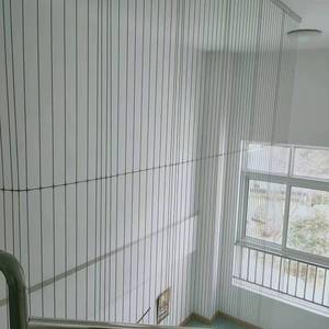 幼儿园楼梯隐形防护网高层阳台窗户安全护栏防盗防猫纱窗不绣钢丝