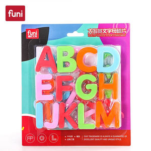 富尼（FUNI）CT-6901/6902大小写英语字母磁力贴英文磁铁贴教学教