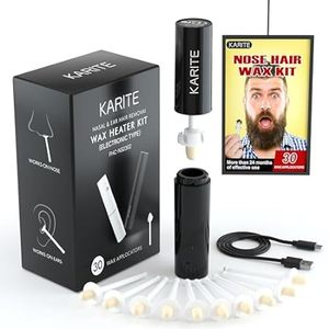 KARITE Electric Nose Hair Wax Warmer for Men and Women， P