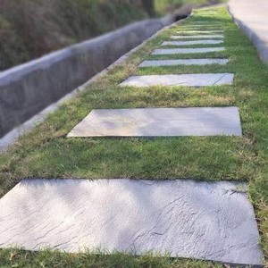 草坪花园汀99地步石庭院砖天户外垫铺路防滑园脚林踏步石然青石