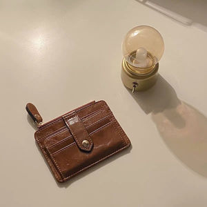 短款折叠钱包女韩国ins学生多卡位卡包小巧小众设计感手拿零钱夹