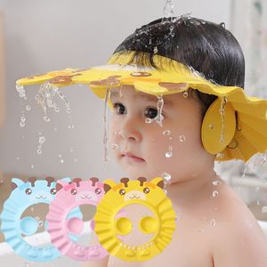 泡头神器护耳儿童洗头帽宝宝洗发帽女童婴儿洗澡帽子小孩防水浴帽