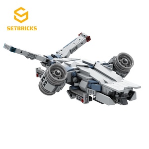 SETbricks终结者2绝命逃亡载具兼容乐高小颗粒拼装积木益智玩具