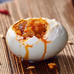 20枚咸鸭蛋流油咸蛋红心整箱特大减盐熟咸蛋出油即食非生烤海鸭蛋